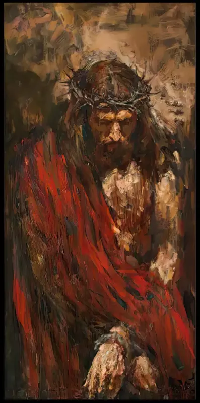 Tavla HD Print Jesus