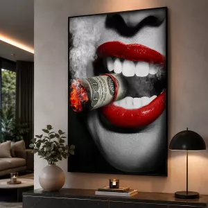 Tavla HD Print Dollar Cigar