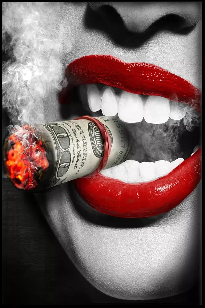 Tavla HD Print Dollar Cigar