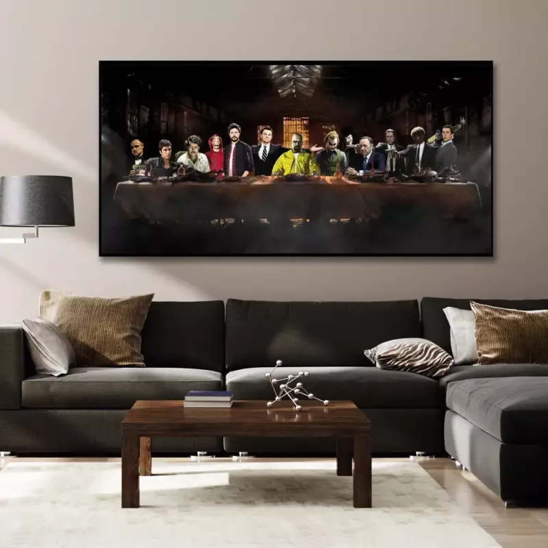 Tavla HD Print Hollywood Last Supper