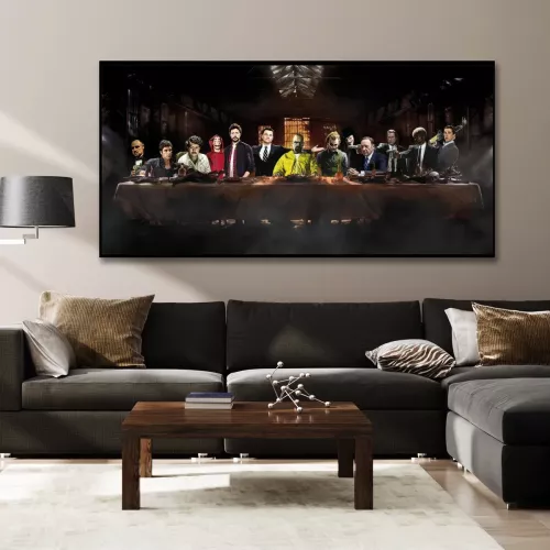 Tavla HD Print Hollywood Last Supper