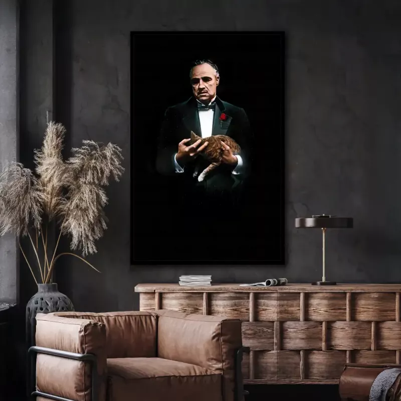 Tavla HD Print The Godfather