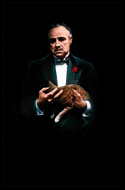 Tavla HD Print The Godfather