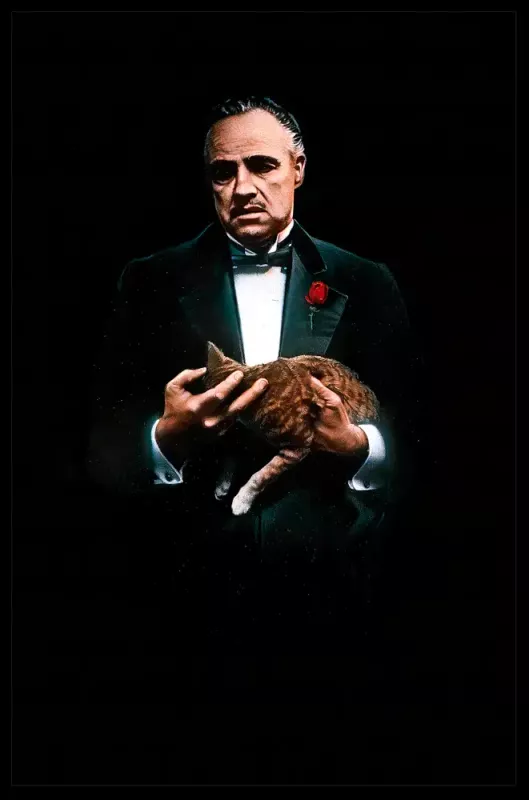 Tavla HD Print The Godfather