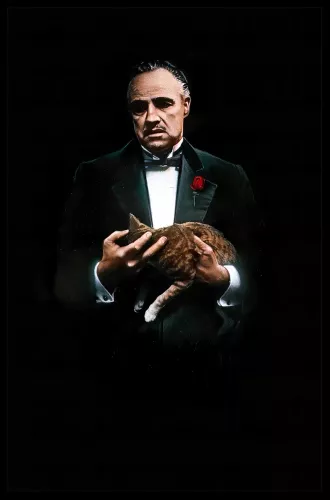 Tavla HD Print The Godfather