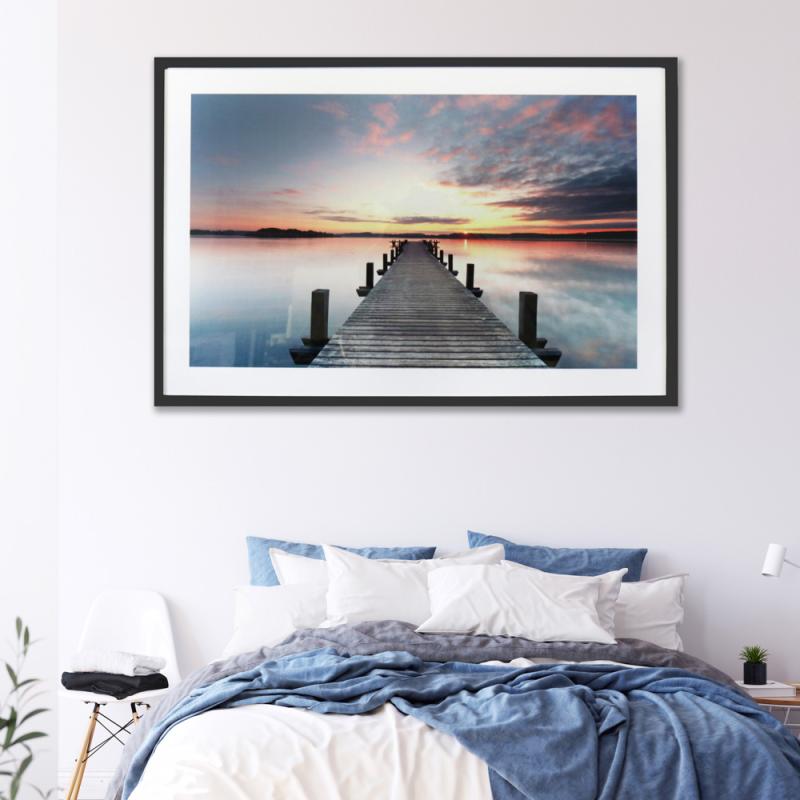 Tavla Plexiglas Sunset