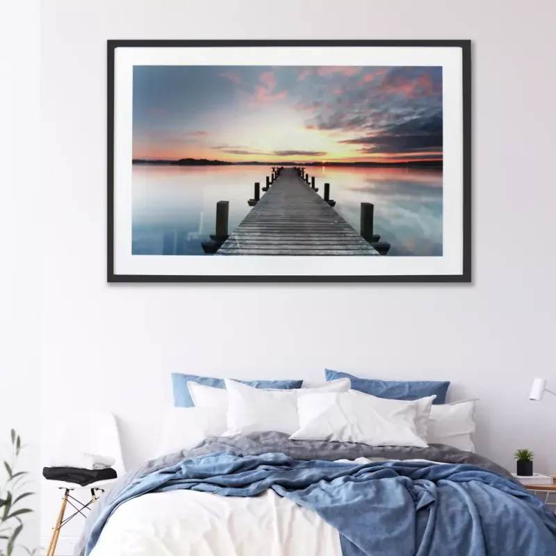 Tavla Plexiglas Sunset