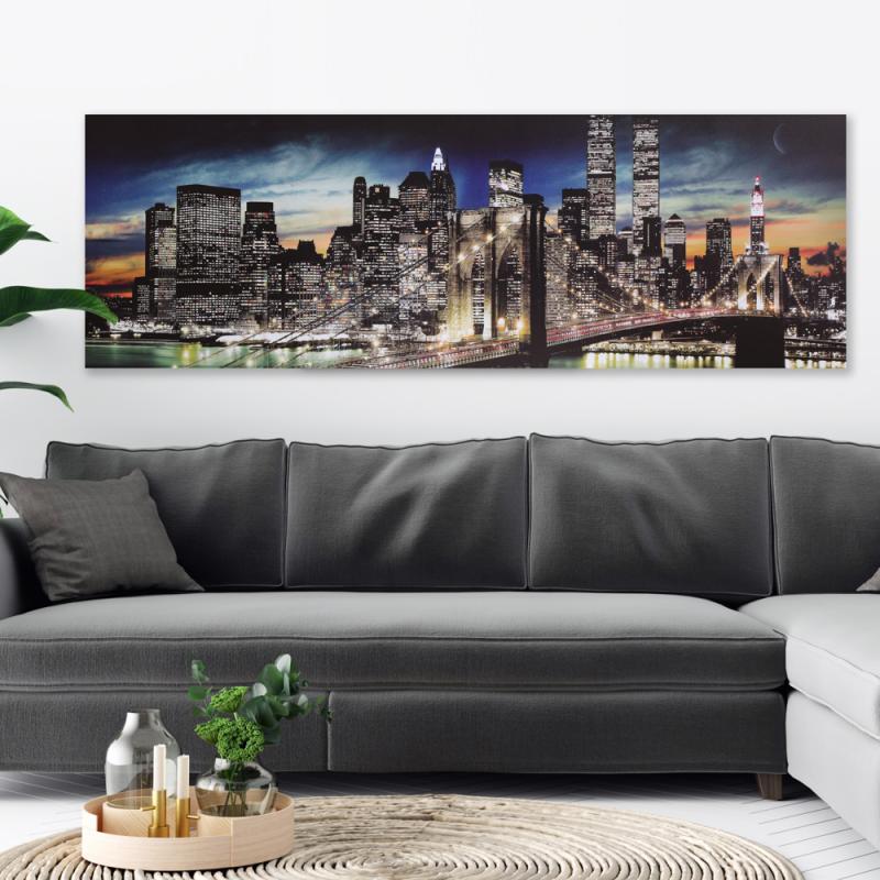 Tavla Canvas New York Night