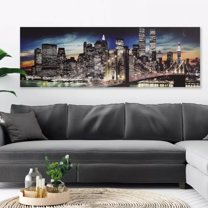 Tavla Canvas New York Night