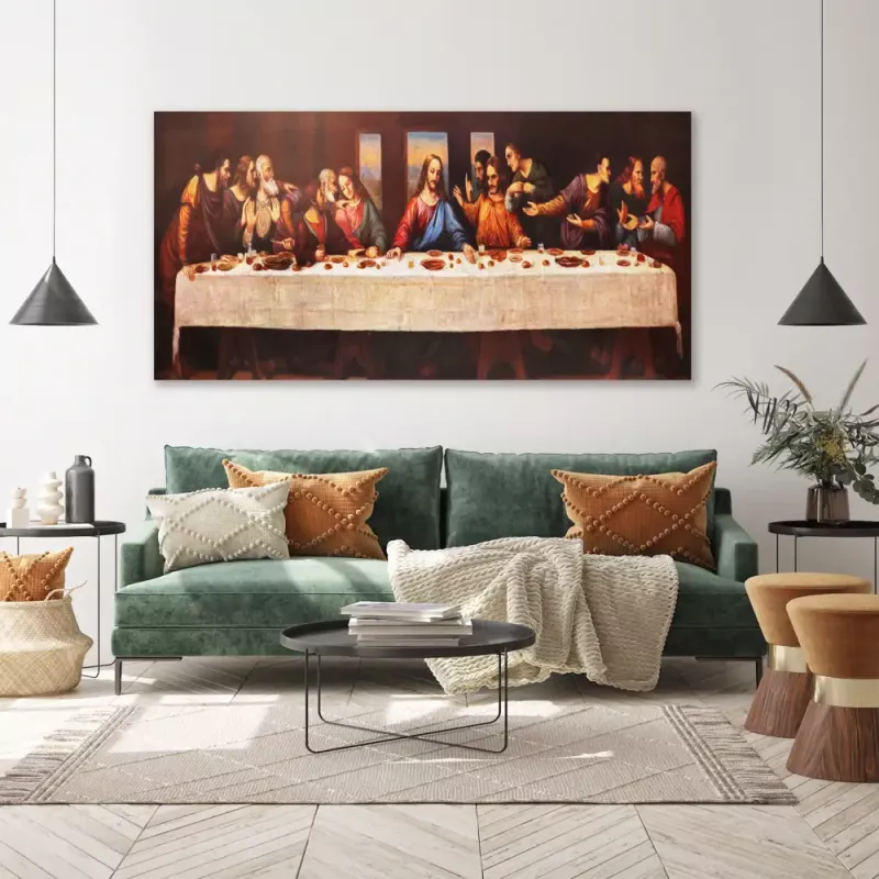 Tavla Canvas Sista Måltiden