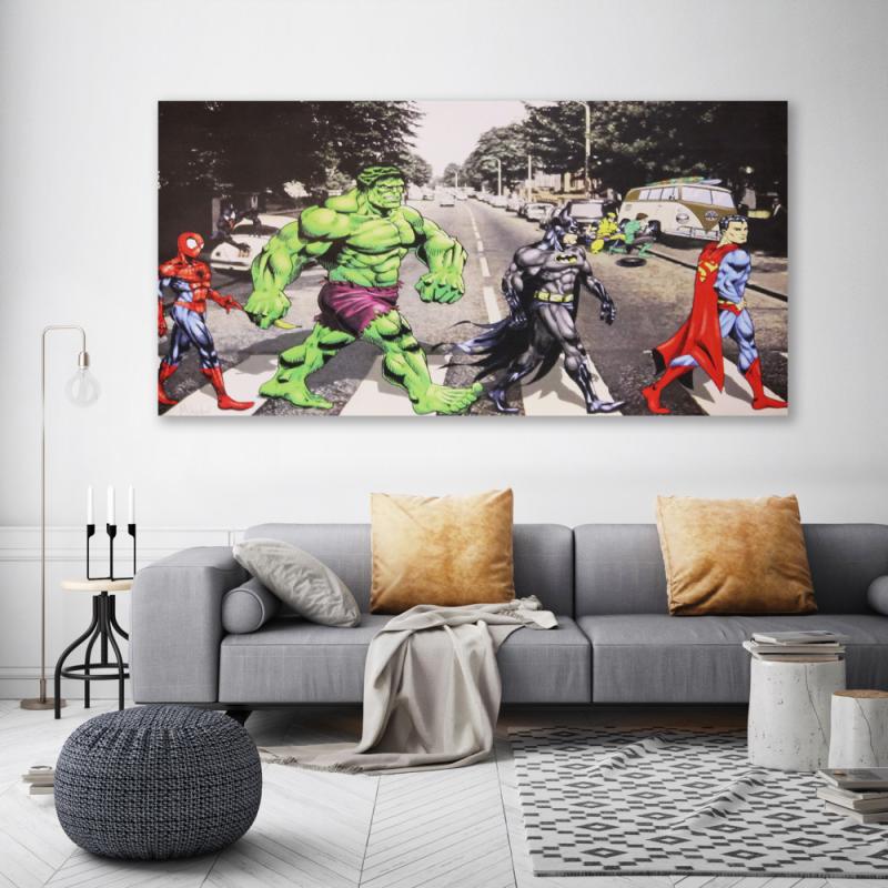 Tavla Canvas DC & Marvel