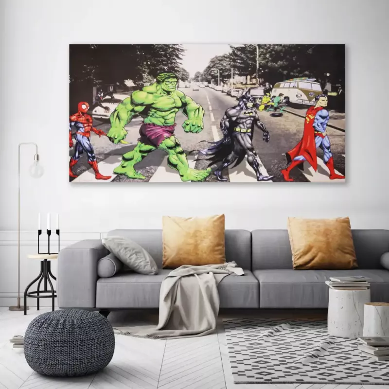 Tavla Canvas DC & Marvel