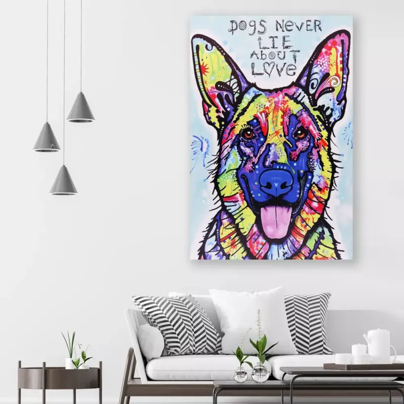 Tavla Canvas Schäfer