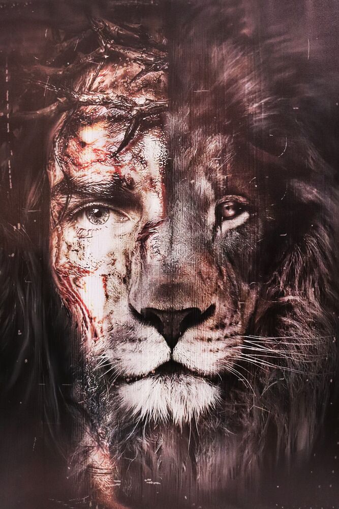 Larretsbilde Jesus Løve