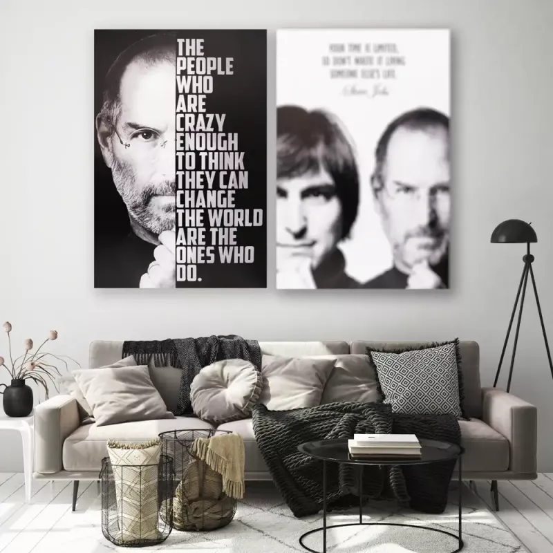 Tavla Canvas Steve Jobs