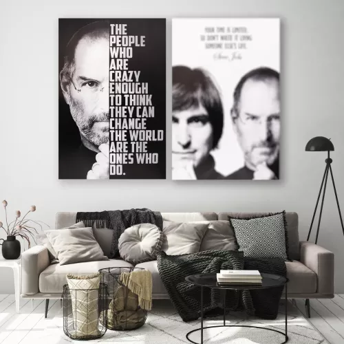 Tavla Canvas Steve Jobs