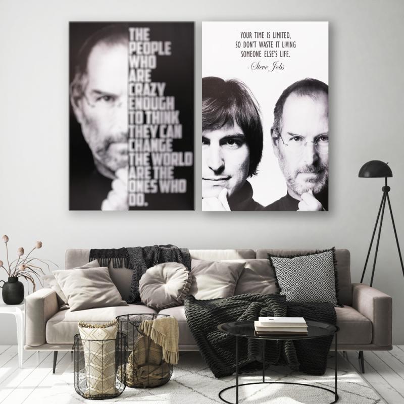 Tavla Canvas Steve Jobs