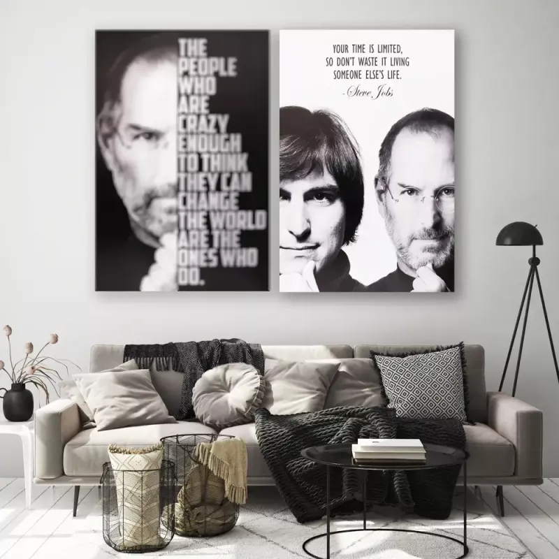 Tavla Canvas Steve Jobs