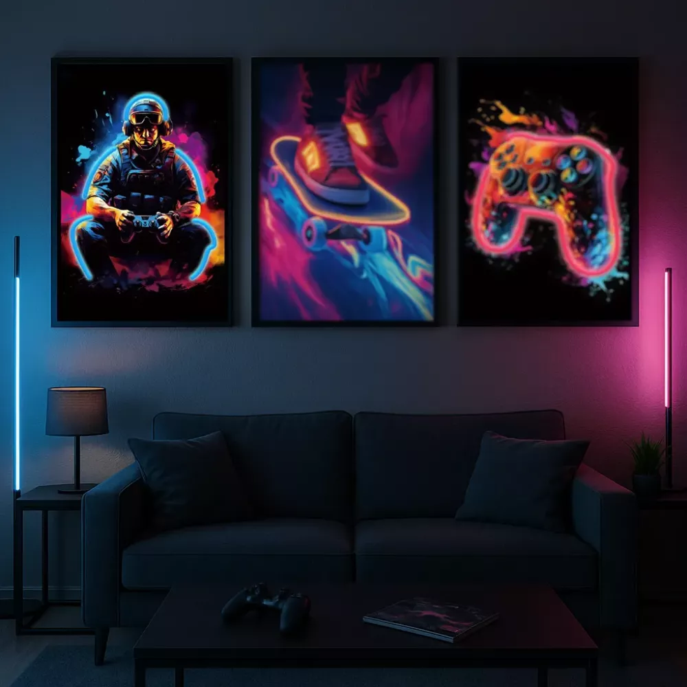 Tavla LED Military Gamer
