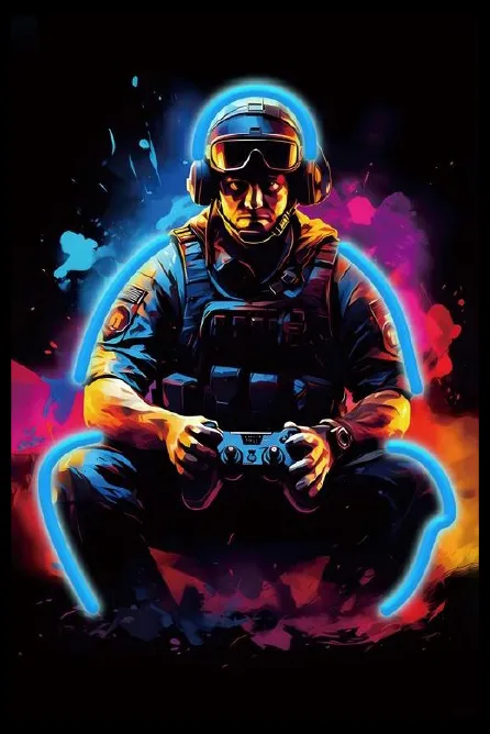 Tavla LED Military Gamer