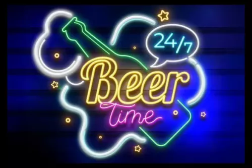 Tavla LED Beer