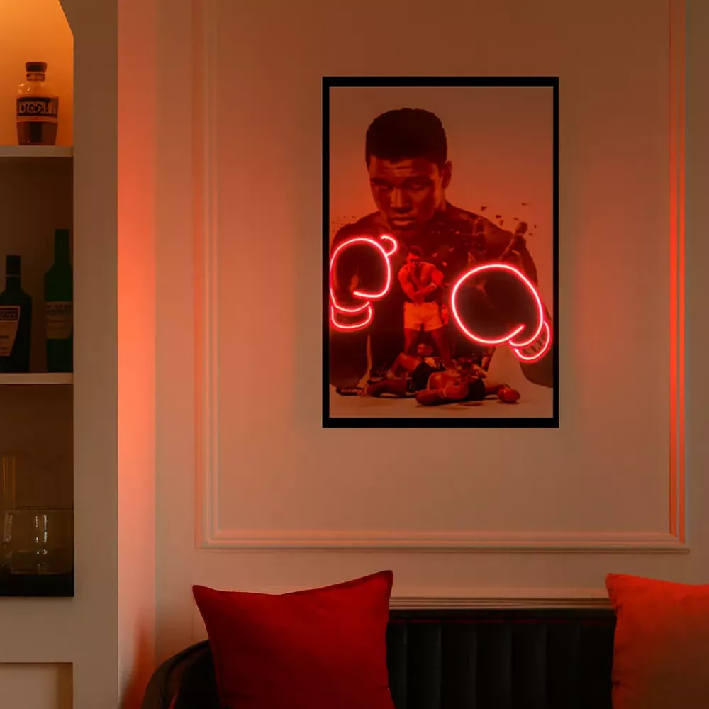 Tavla LED Boxing Ali