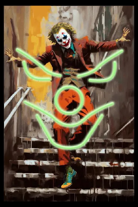 Tavla LED The Joker