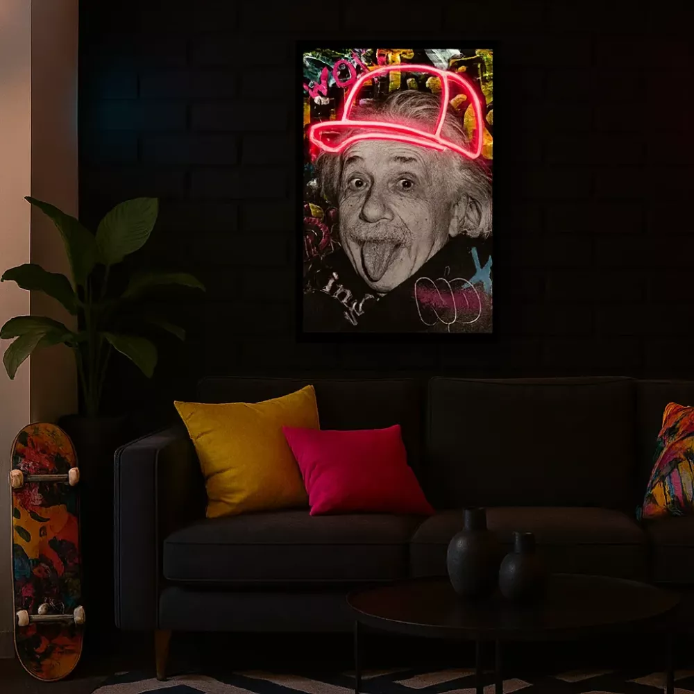 Tavla LED Einstein