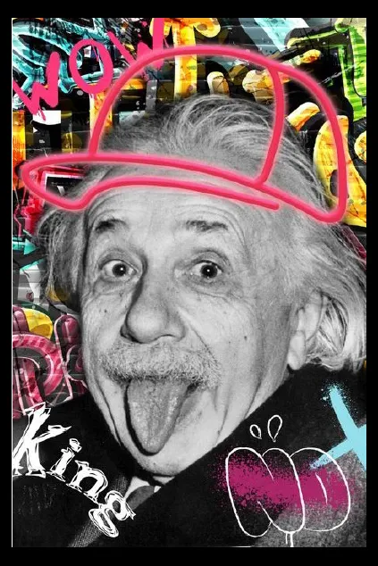 Tavla LED Einstein