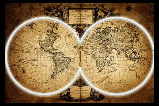 Tavla LED World Map