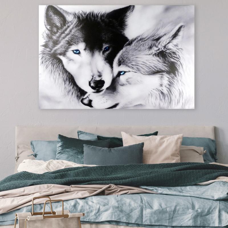 Tavla Canvas Wolves