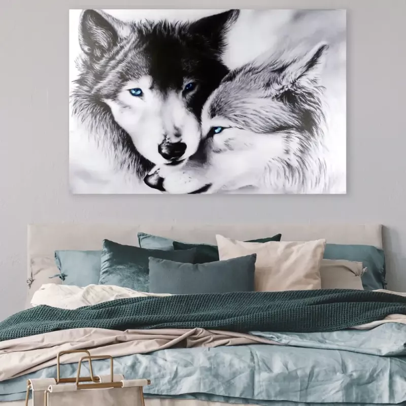 Tavla Canvas Wolves