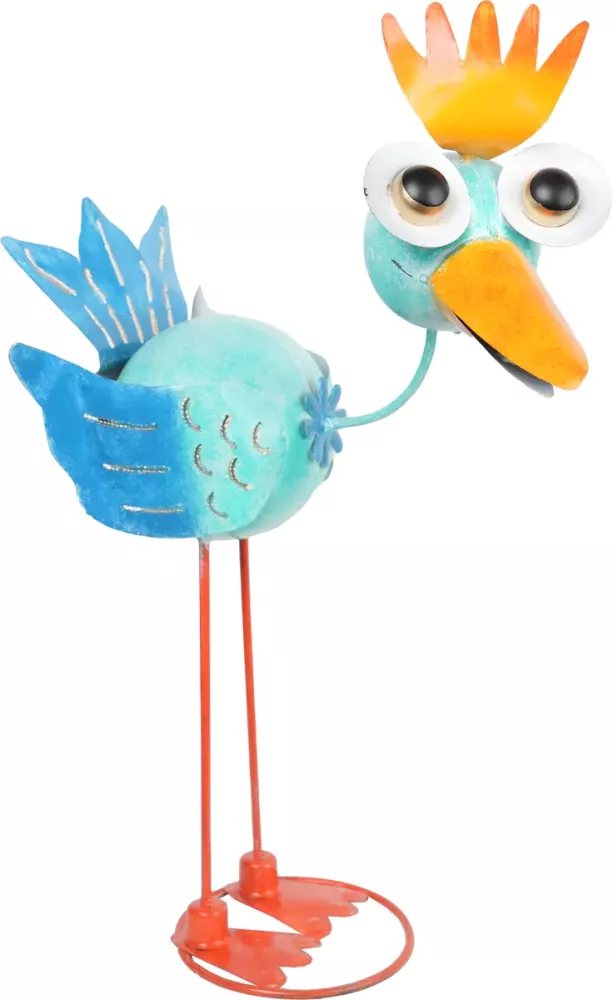 Dekorations Fågel Blå