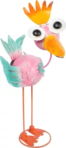 Dekorasjon Fugl Rosa