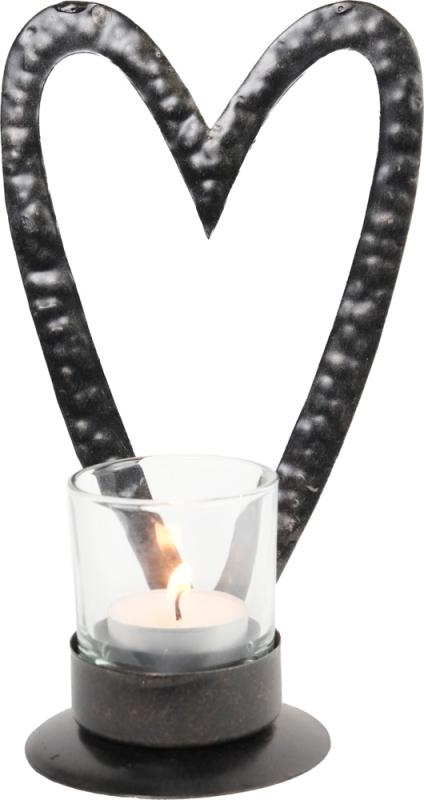 Vakkert Hjerte Lysestake