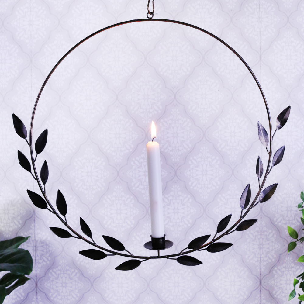 Hängande Cirkel Ljusstake Antikljus