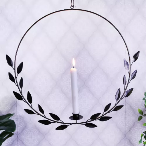 Hängande Cirkel Ljusstake Antikljus