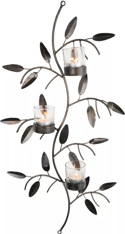 Vegglysestake T-lys Kvist