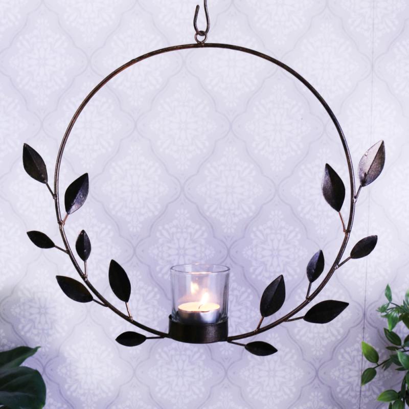 Hengende Sirkel Lysestake T-lys