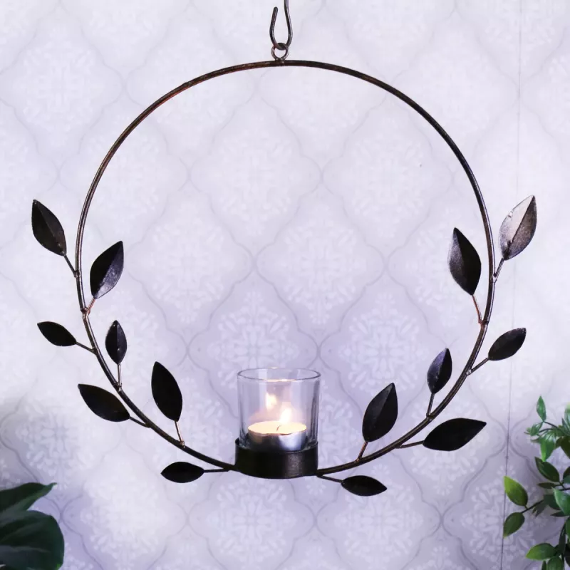 Hengende Sirkel Lysestake T-lys