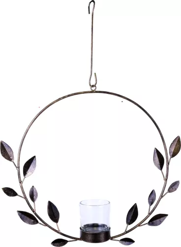 Hängande Cirkel Ljusstake Värmeljus