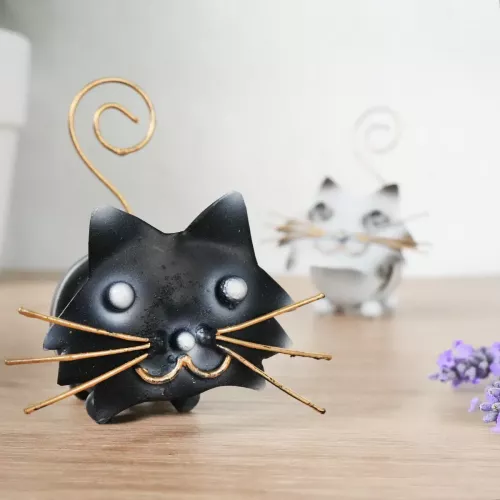 Dekorations Katt Svart