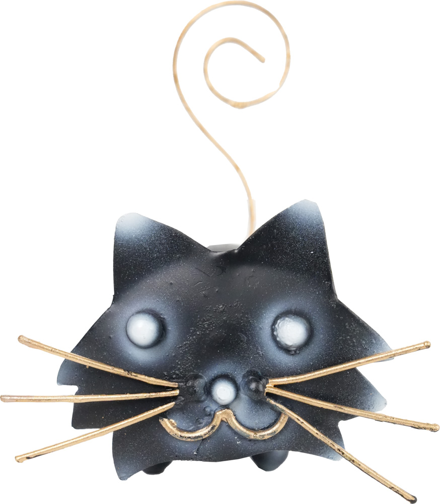 Dekorasjon Kattepus Sort