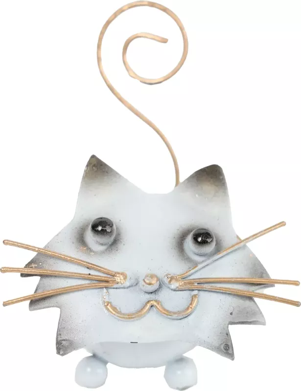 Dekorasjon Kattepus Hvit