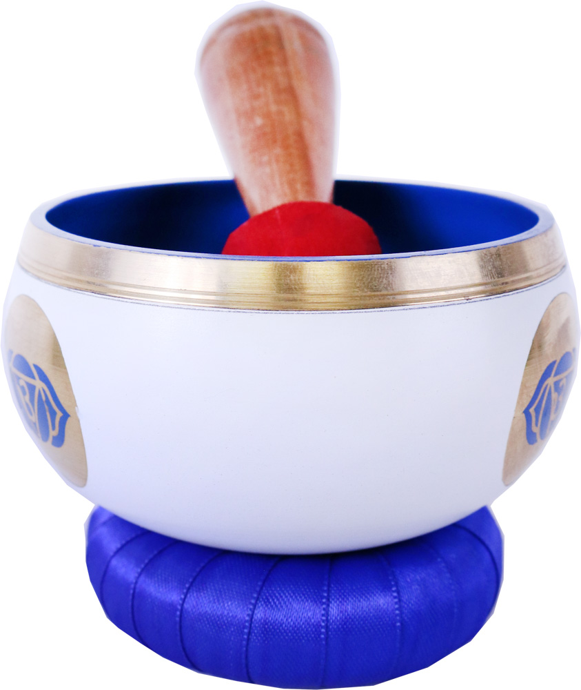 Singing Bowl Chakra Blå