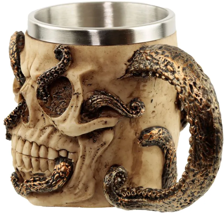 Hodeskalle Kopp Bläkksprut