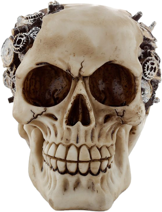 Dödskalle Steampunk