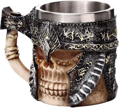 Dödskalle Bägare Viking