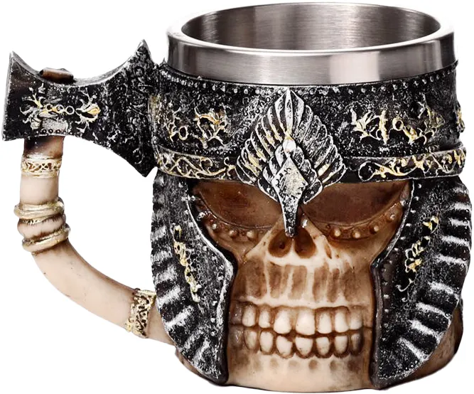 Hodeskalle Kopp Viking