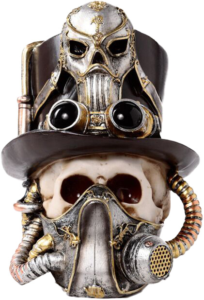 Dödskalle Steampunk